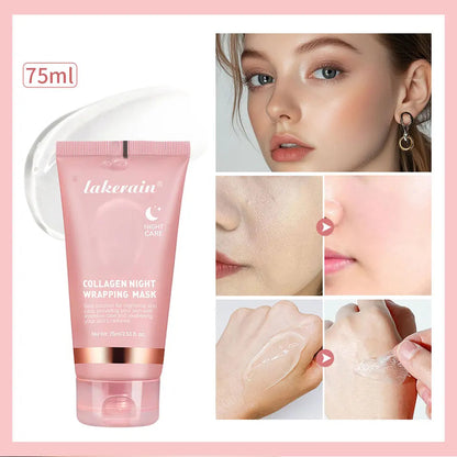 HydraCare – Masque Nuit Collagène Éclat & Fermeté
